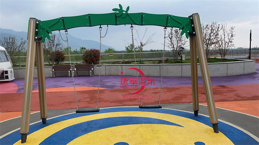 戶(hù)外公園木質(zhì)秋千定制