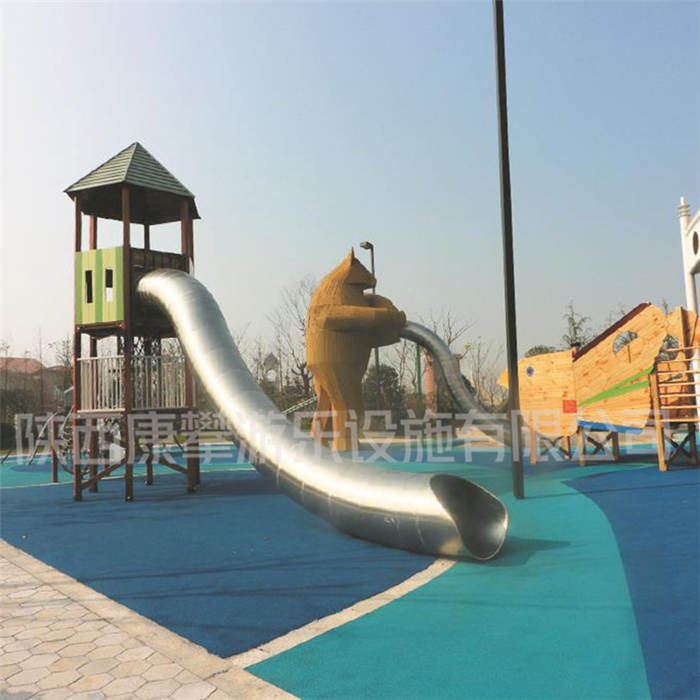 公園不銹鋼滑梯定制 公園不銹鋼滑梯定制