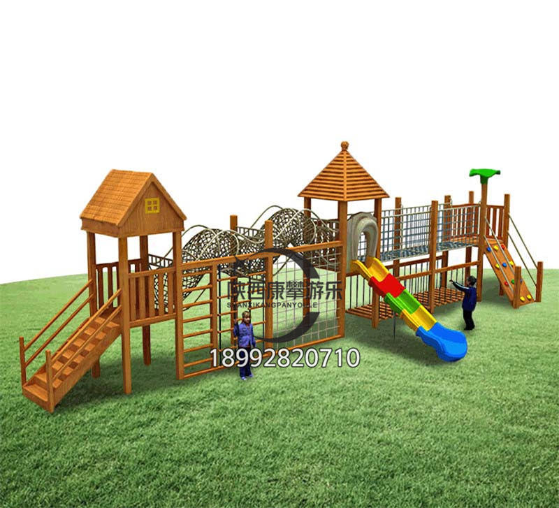 幼兒園木質(zhì)滑梯 幼兒園木質(zhì)滑梯