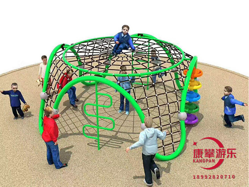 戶外兒童爬網(wǎng)非標定制游樂設(shè)備
