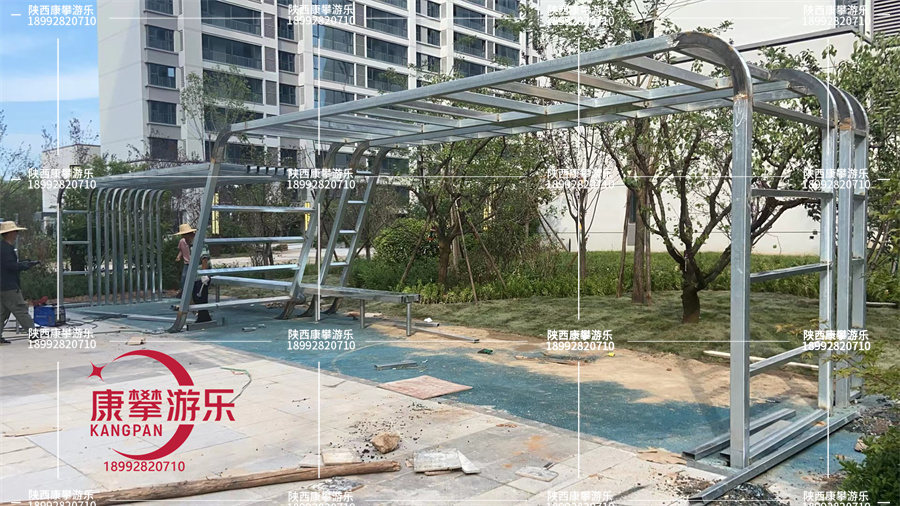 西安藍田縣翻轉(zhuǎn)墻安裝過程
