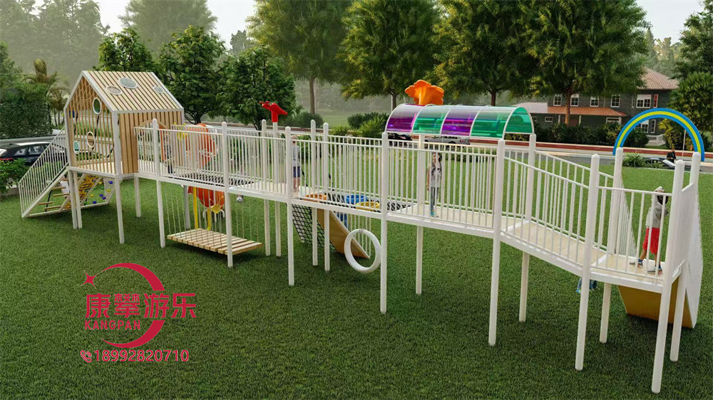 幼兒園戶外大型兒童廊架