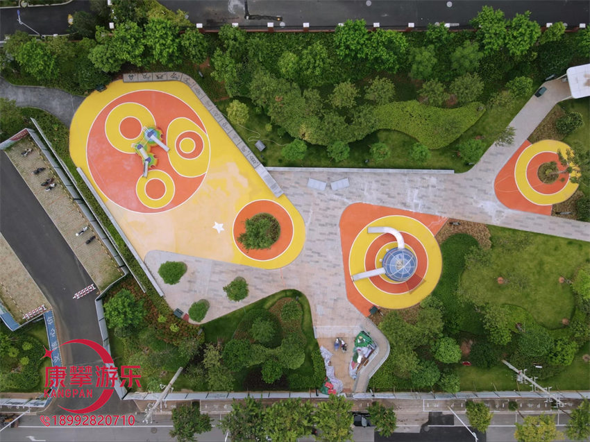 公園小區(qū)EPDM地面施工